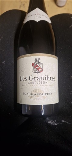 Vale do Ródano Saint-Joseph M. Chapoutier Les Granilites 2019