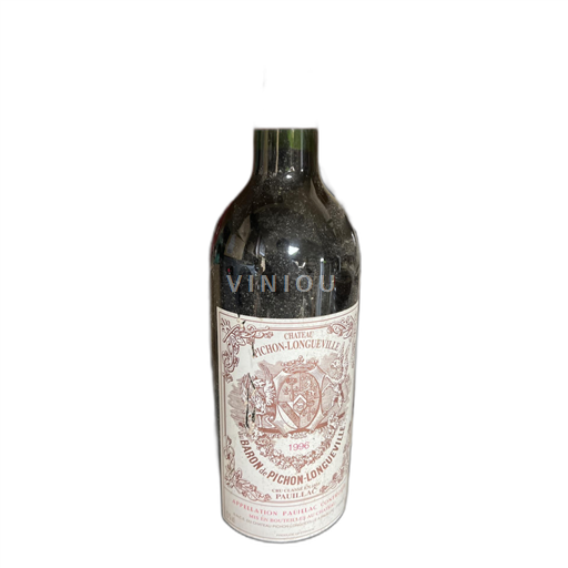 Bordeaux Pauillac Château Pichon-Longueville Baron de Pichon-Longueville 1996