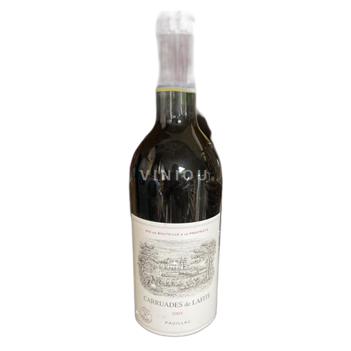 Bordeaux Pauillac Carruades de Lafite 2003
