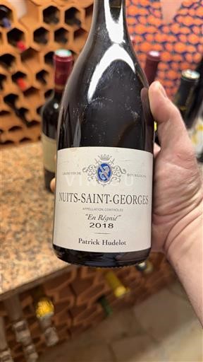 Bourgogne Nuits-saint-georges Patrick Hudelot En Régnie 2018