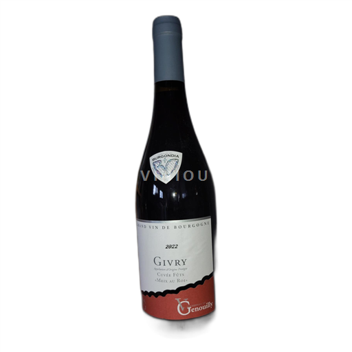 Burgundy Givry Vignerons de Genouilly Fûts Meix au Roi 2022