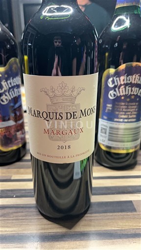 Bordeaux Margaux Marquis de Mons 2018