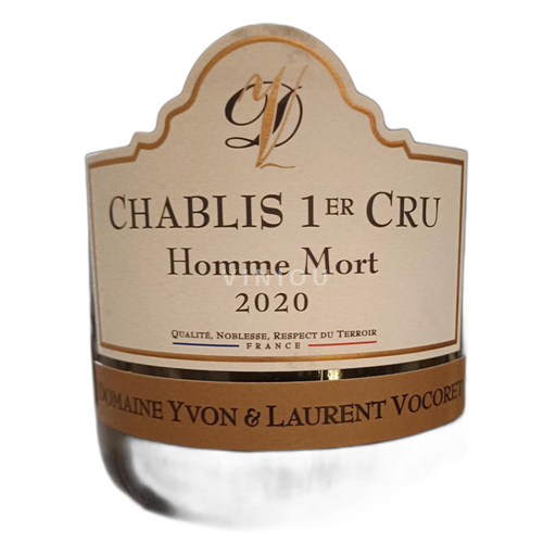 Bourgogne Chablis Domaine Yvon & Laurent Vocoret Homme Mort 2020