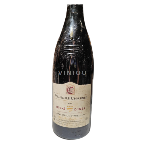 Rhônen laakso Duché d'Uzès Vignoble Chabrier La Garrigue d'Aureillac 2017