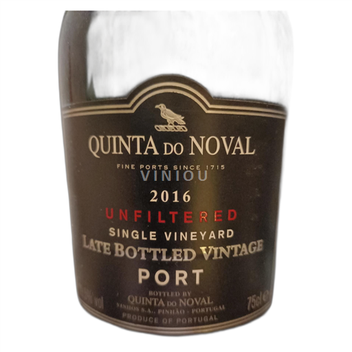 Portugal Oporto Quinta do Noval Unfiltered 2016