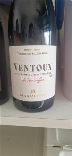 Rhône-dalen Ventoux Marrenon Les Fées Coiffées 2022