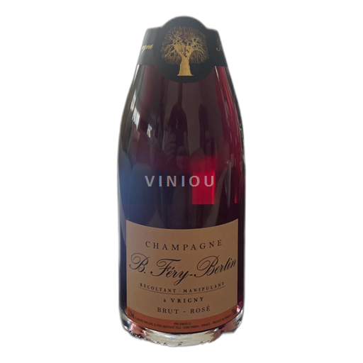 Champaña Champán B. Féry-Bertin Brut - Rosé Sin añada