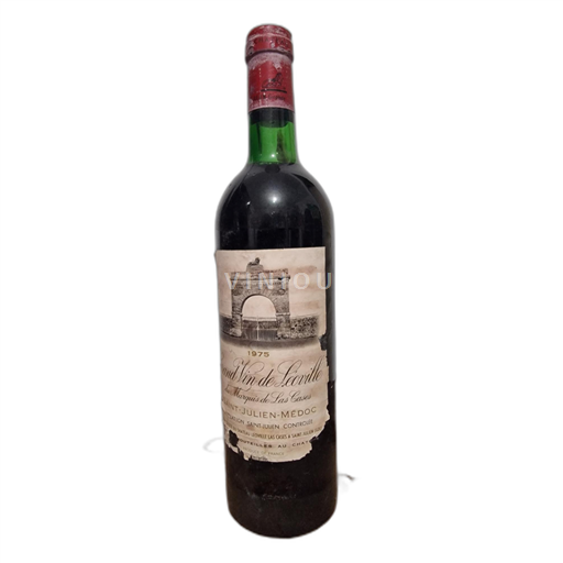 Bordeaux Saint-Julien Château Léoville Las Cases Grand Vin de Léoville 1975