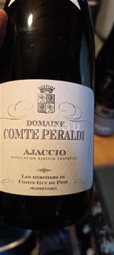 Korsika Ajaccio Domaine Comte Peraldi 2020