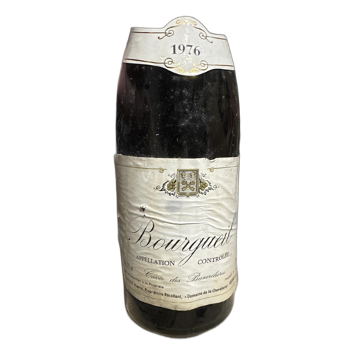 Loiredalen Bourgueil Domaine de la Chevalerie des Busardières 1976