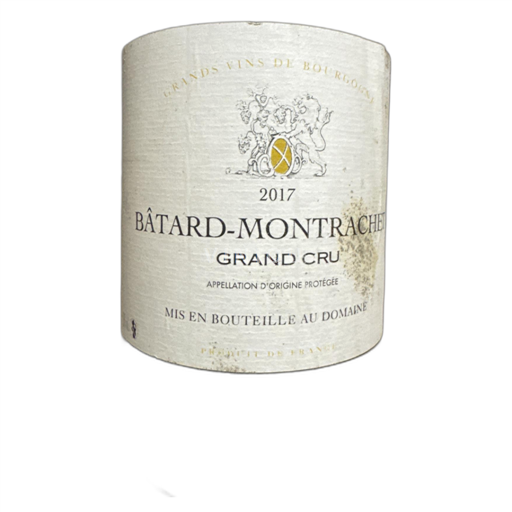 Burgund Bâtard Montrachet Illisible  2017
