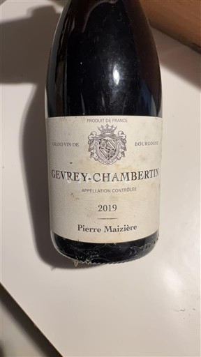 Burgundija Gevrey-chambertin Pierre Maizieres 2019