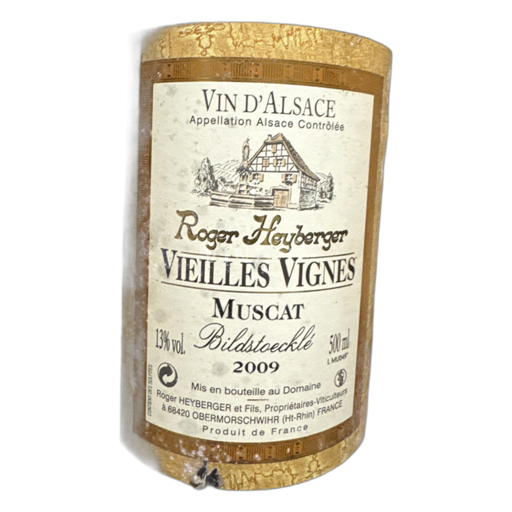 Alsácia Não especificado Roger Heyberger Vieilles Vignes 2009