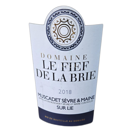 Loire-dalen Muscadet-Sèvre-et-Maine Domaine Le Fief de la Brie 2018