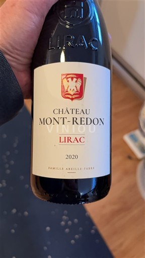 Thung lũng Rhône Lirac Château Mont-Redon 2020