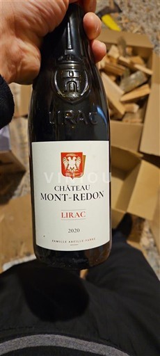 Rhônen laakso Lirac Château Mont-Redon 2020