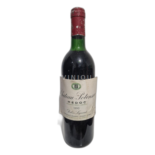 Bordéus Médoc Château Potensac 1990