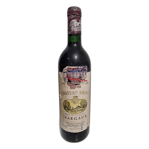 Bordeaux Margaux Château Siran 1990