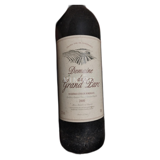 Bordeaux Prve obale Bordeauxa Domaine du Grand Parc 2000