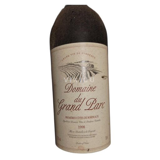Bordeaux Prve obale Bordeauxa Domaine du Grand Parc 1998