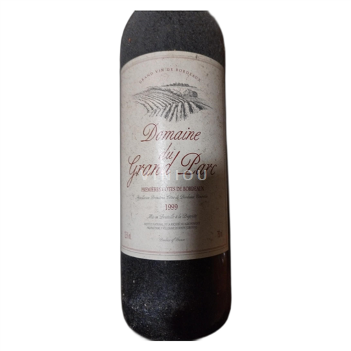 Bordeaux Prve obale Bordeauxa Domaine du Grand Parc 1999