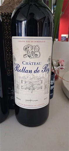 Vini Rouge sec rollan de by chateau rollan de by 2016 Francia Bordeaux Médoc AOC