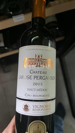 Bordeaux Haut-Médoc chateau larose perganson chateau larose perganson 2015