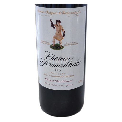 Vin Pauillac Château d'Armailhac - 2019 - Avis, conseil