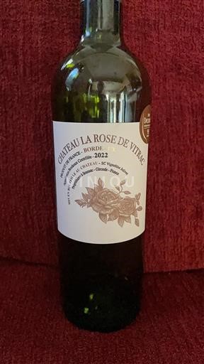 Vins Bordeaux Château La Rose de Vitrac - 2020 - Avis, conseil