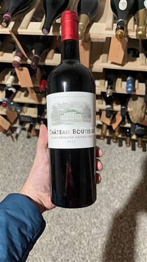 Bordeaux Saint-Émilion Grand Cru chateau boutisse chateau boutisse 2015