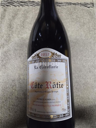Vale do Ródano Côte-rôtie patrick jasmin la giroflerie 2017