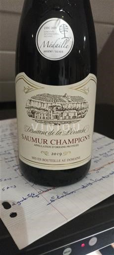 Vallée de la Loire Saumur-champigny domaine la perruche la perruche 2019