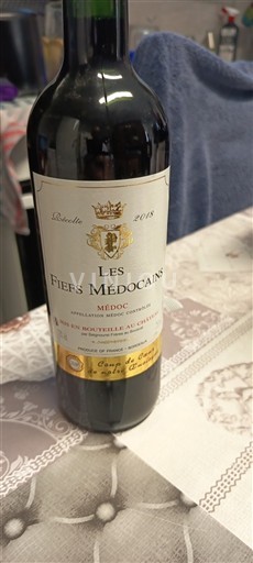 Bordeaux Médoc Les Fiefs Médocains 2018