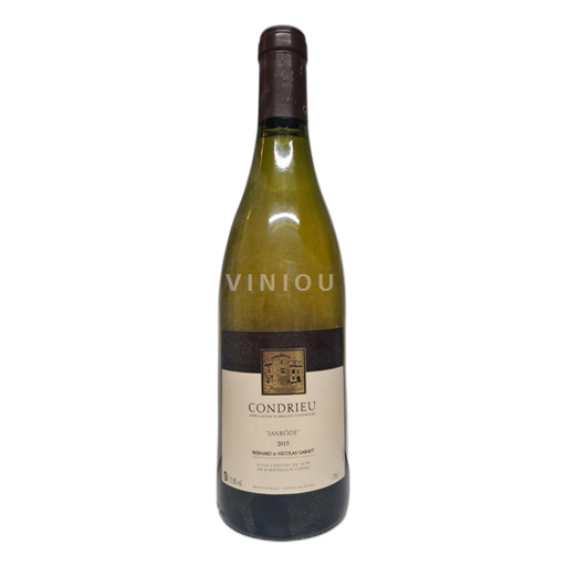 Rhônen laakso Condrieu Château de Lupié Janrode 2015