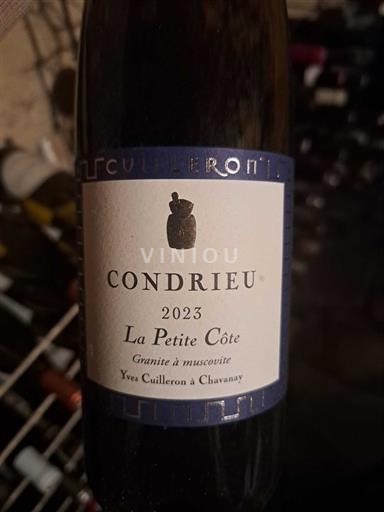 Rhône Valley Condrieu Domaine Yves Cuilleron La Petite Côte 2023