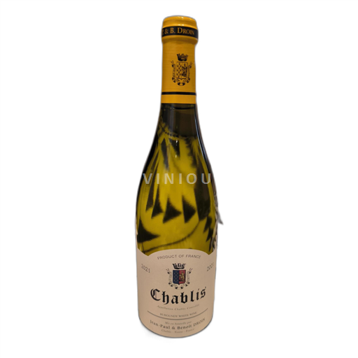 Bourgogne Chablis Jean-Paul & Benoît Droin 2021