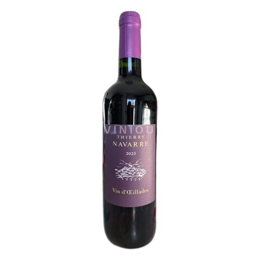 Vin Rouge sec Vin d’Œillades Domaine Thierry Navarre 2023 France Languedoc Vin de France
