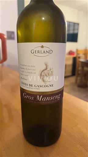 Tây Nam Côtes de Gascogne Gerland Gros Manseng Không niên vụ