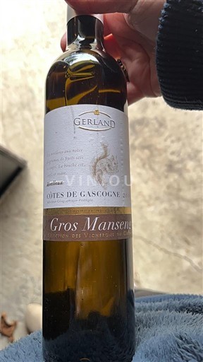 Sudoeste Côtes de Gascogne Gerland Gros Manseng Não Sazonado