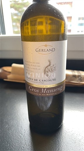 Sudoeste Côtes de Gascogne Gerland Gros Manseng Não Sazonado