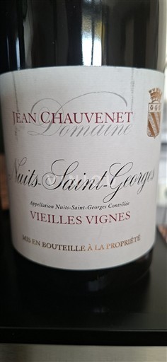Borgoña Nuits-Saint-Georges Domaine Jean Chauvenet Vieilles Vignes Sin añada
