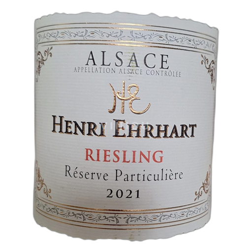 Alzacija Ni doloceno Henri Ehrhart Réserve Particulière 2021