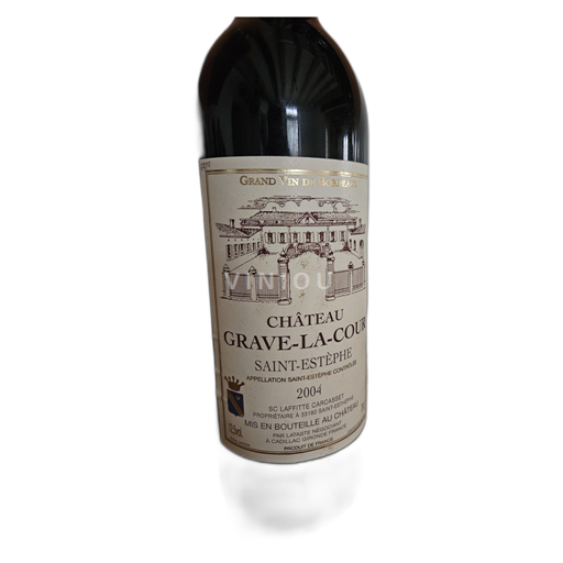 Bordeaux Saint-Estèphe Château Grave-La-Cour 2004