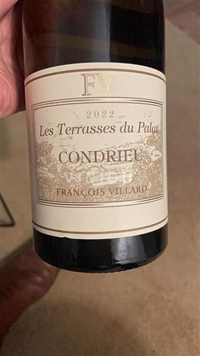 Rhônen laakso Condrieu François Villard Les Terrasses du Palat 2022