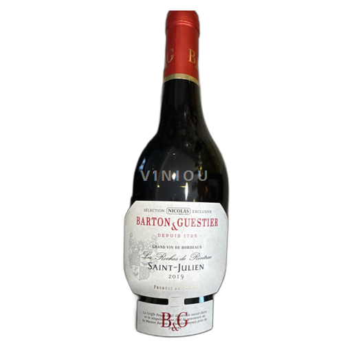 Bordeaux Saint-Julien Barton & Guestier Les Roches de Rîntao 2019