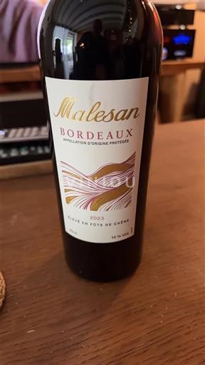 ワイン Les Vieilles Vignes Malesan Bordeaux1999 Les Vieilles