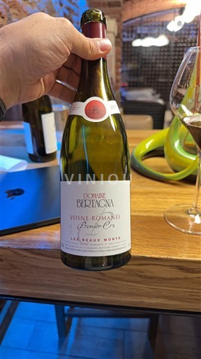 Vin Vosne-romanée Domaine Bertagna - Les Beaux Monts - 2023 - Avis