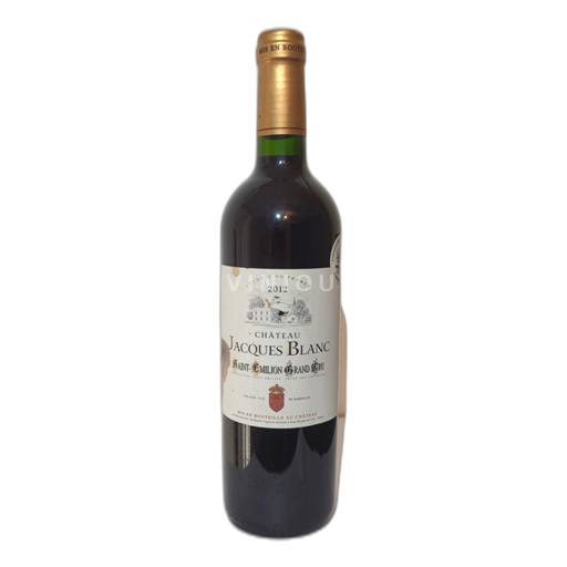 Bordeaux Saint-Émilion Grand Cru Château Jacques Blanc 2012
