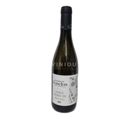 Borgoña Chablis Premier Cru Domaine de l'enclos Mont de Milieu 2022