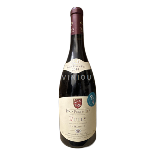 Burgundy Rully Roux Père & Fils La Martelle 2018